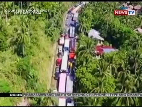 SONA: Mga sasakyang papasok sa Matnog Port, siyam na araw nang nakapila