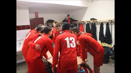 RÉACTIONS ET JOIE APRÈS LA VICTOIRE CONTRE BESANÇON EN GAMBARDELLA