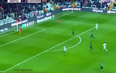 Oguzhan Ozyakup Goal - Besiktas 2-0 Konyaspor 30.01.2017 dk.218
