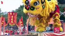 Chine: une danse des lions hypnotisante pour fêter le Nouvel An