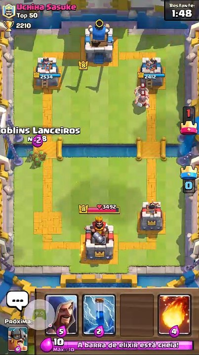 Bug Dos Dois Reis Loucos-clash Royale