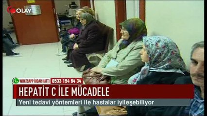 Hepatit C ile mücadelede yeni dönem (Haber 30 01 2017)
