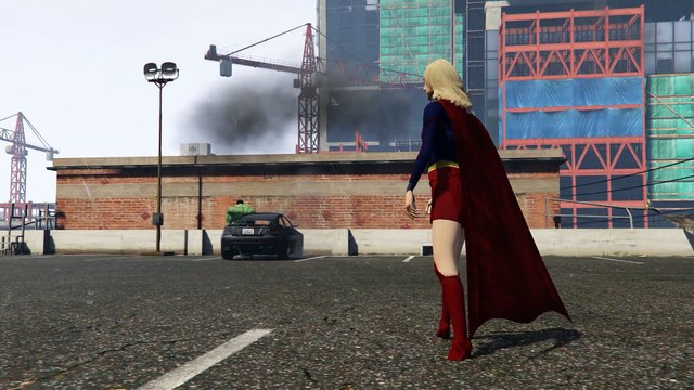 THE INCREDIBLE HULK VS SUPERGIRL - EPIC SUPERHEROES BATTLE