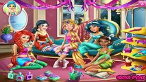 PRINCESAS DISNEY CELEBRAN UNA FIESTA DE PIJAMAS! - DISNEY PRINCESS PYJAMA PARTY!