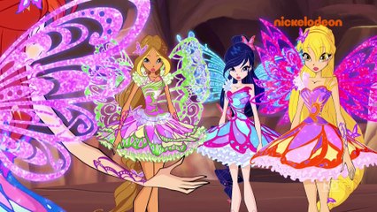 RU Winx Club: Miniworld of precious stones, Clip from 515 with Tynix Transform