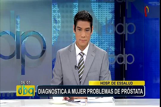 Chimbote: diagnostican a mujer problemas de próstata