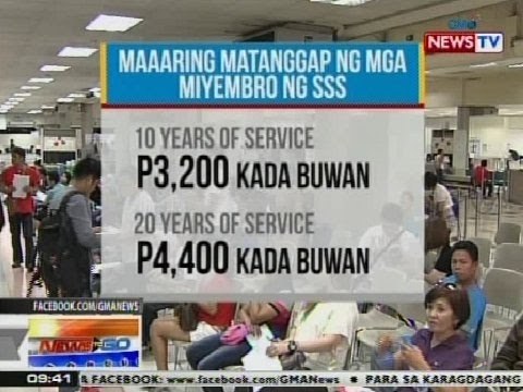 NTG: P2,000 dagdag sa SSS pension, aprubado na sa ika-2 pagbasa