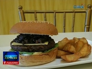 Download Video: Saksi: Pinoy best burger, vegan sisig na nilagay sa burger