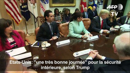 Etats-Unis: "Une très bonne journée" pour la sécurité intérieure