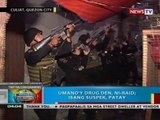 Umano'y drug den sa Quezon City, ni-raid; isang suspek, patay