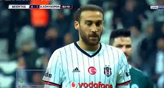 Cenk Tosun Penalty Goal HD - Besiktas 5-1 Konyaspor 30.01.2017