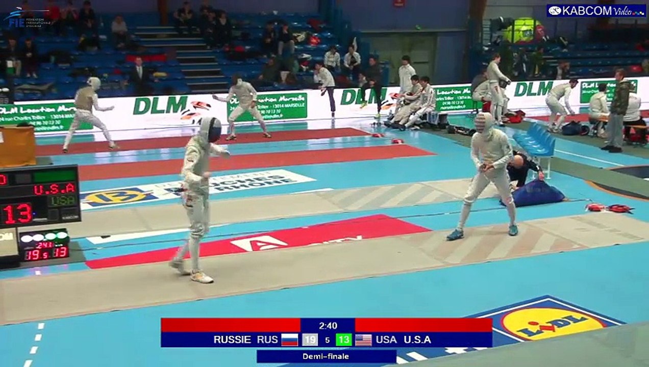 Licciardi 2017 - 1/2 USA vs Russie