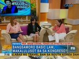 UH: Bangsamoro Basic Law, makalulusot ba sa Kongreso?