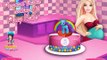 Беременная Барби готовит торт с пони! Игра для девочек! Развивающие игры мультики!
