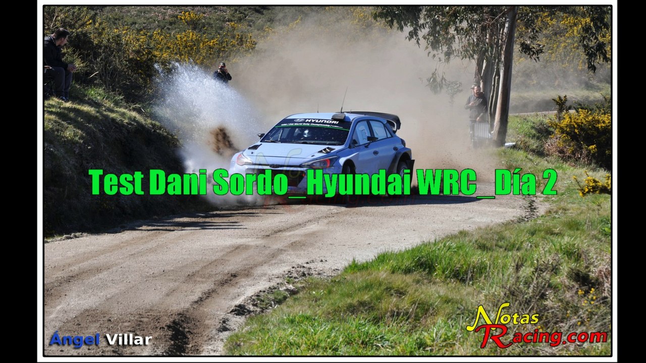 Test Dani Sordo_Hyundai WRC 2016_Día 2