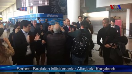 Serbest Bırakılan Müslümanlar Alkışlara Karşılandı