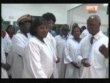 Bouaké: Le ministre de la santé inaugure le centre d hemodialyse offert par Kalou et le SAMU