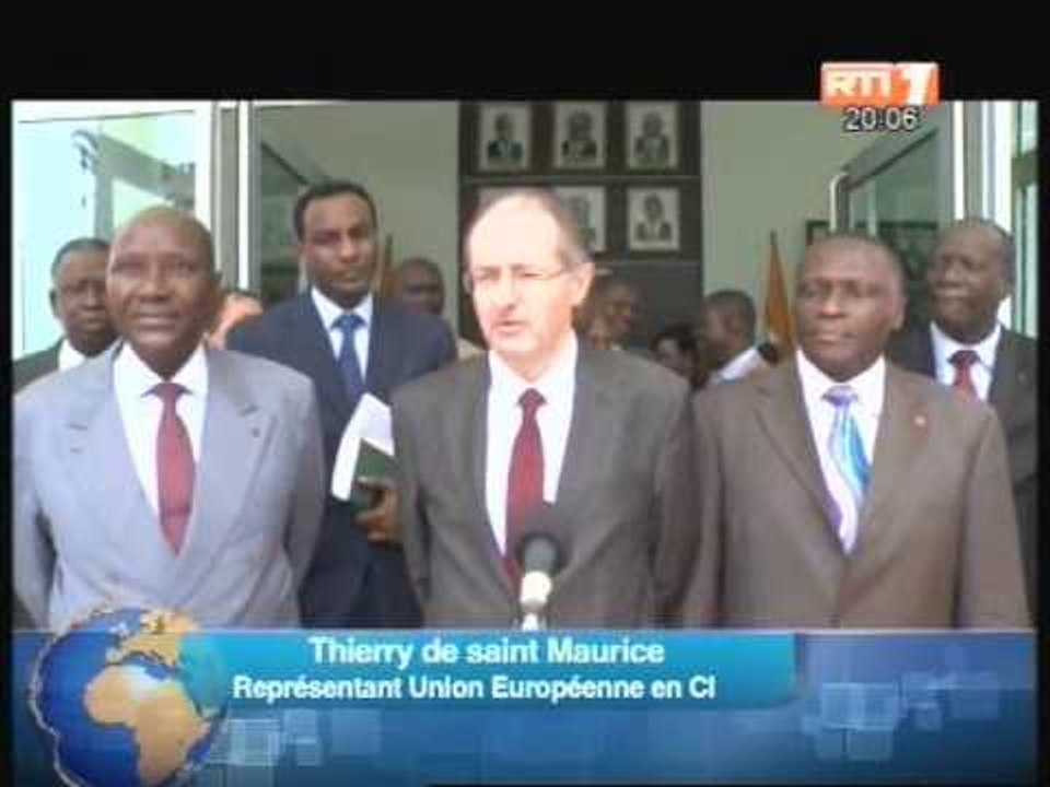 Kablan Duncan a eu une séance de travail avec l...