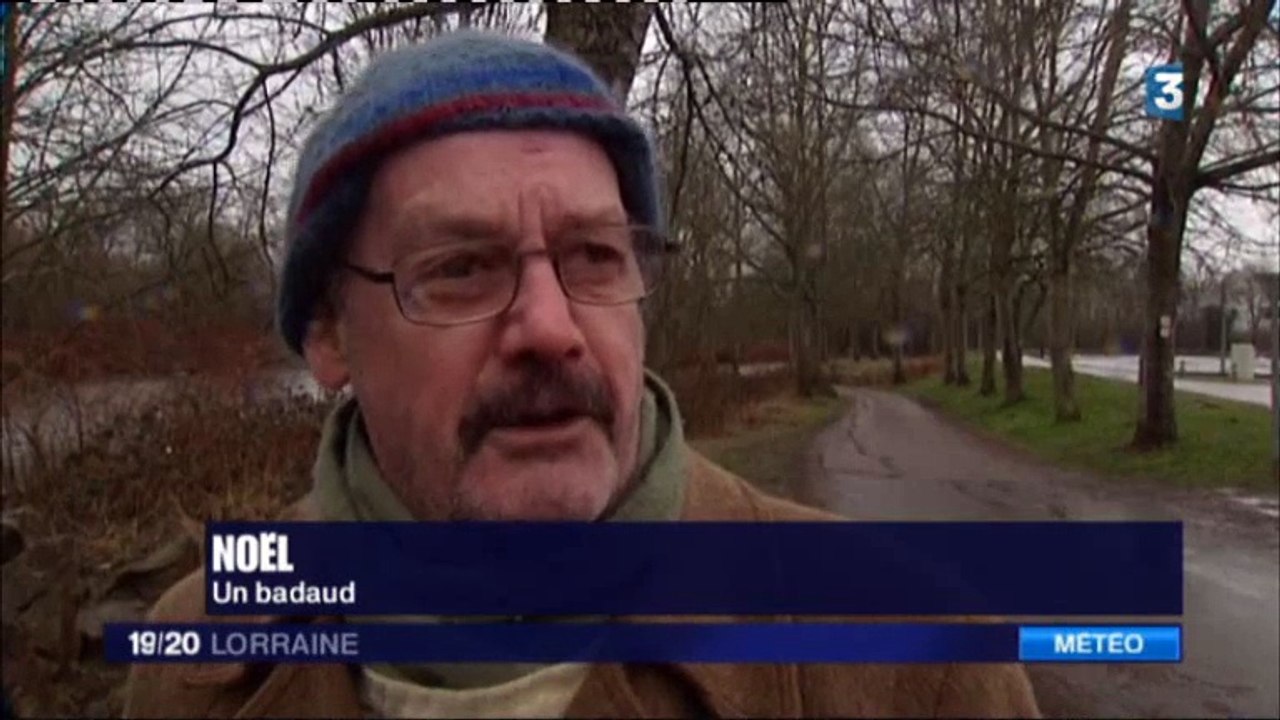 Cassage de glace sur le canal des Vosges, 30 janvier 2017