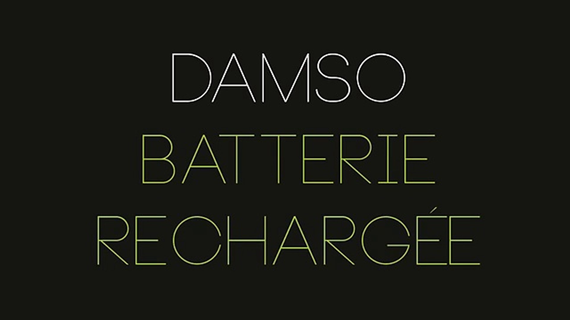 Damso - Batterie rechargée - Vidéo Dailymotion