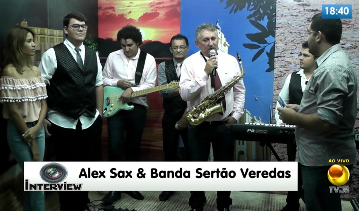 Programa Interview com Alex Sax e a Banda Sertão Veredas 26012017