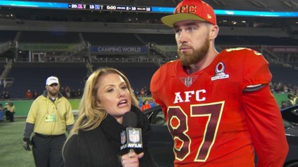 Kelce: 'I was just happy about the way we competed'