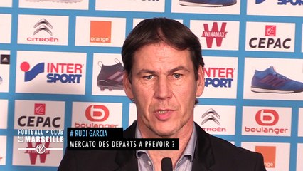 GArcia évoque des départs possibles avant la fin du mercato