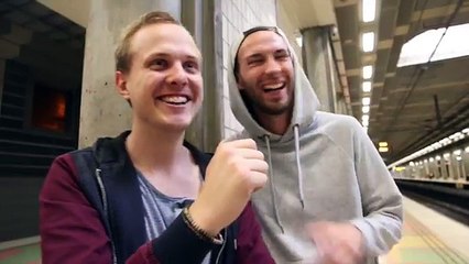 Magician Pranks people with Smoke Rings