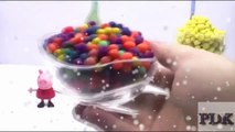 Dippin dots play doh kinder surprise peppa pig toys