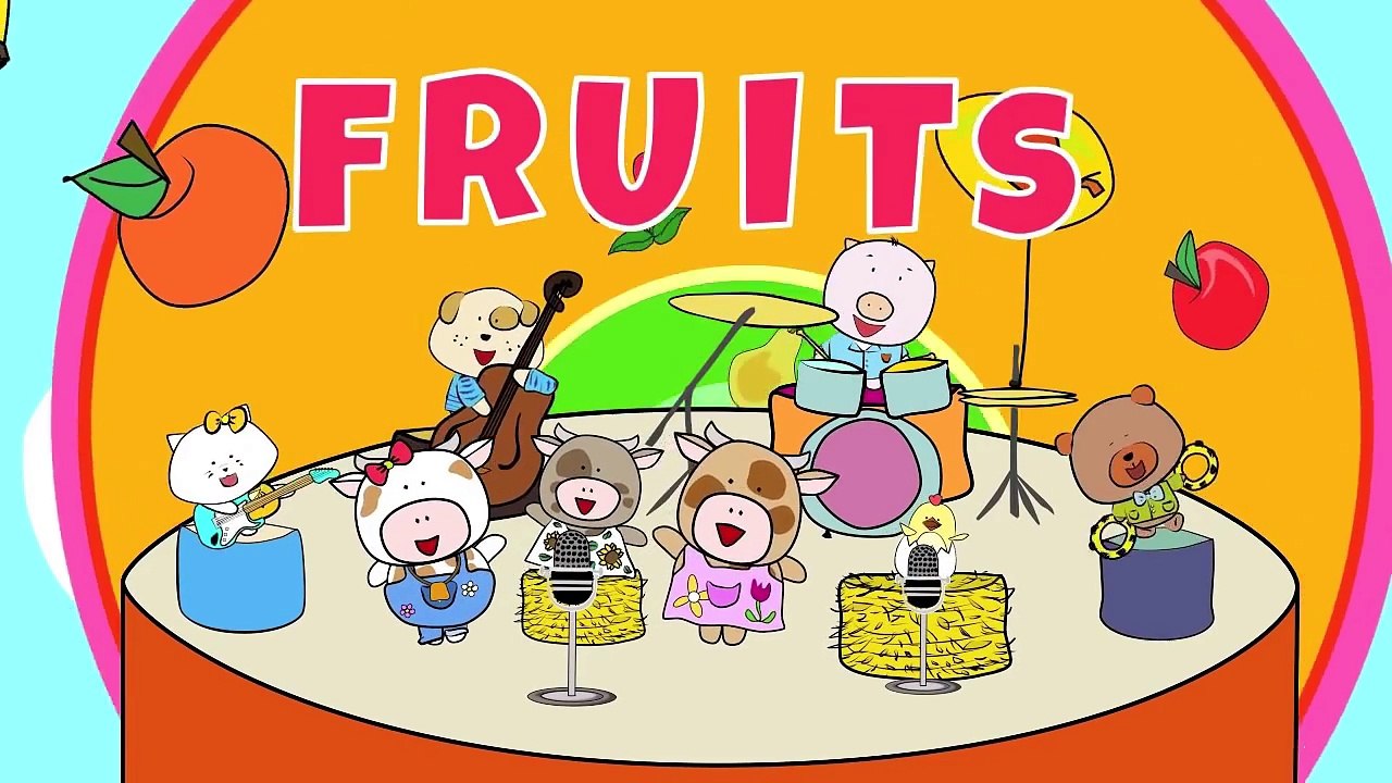 Fruit Song for Kids | The Singing Walrus