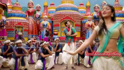 Shruti Haasan hot navel show slow motion from Srimanthudu_blue2
