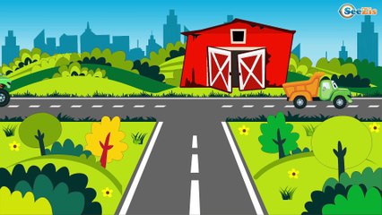 Сarros de Carreras y Сoche de Policía - Carritos para niños - Caricatura de carros Parte 3