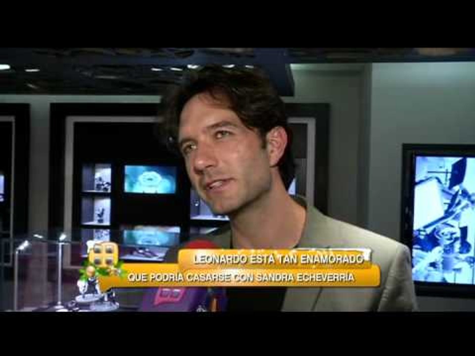 ¡Leonardo de Lozanne muy enamorado!