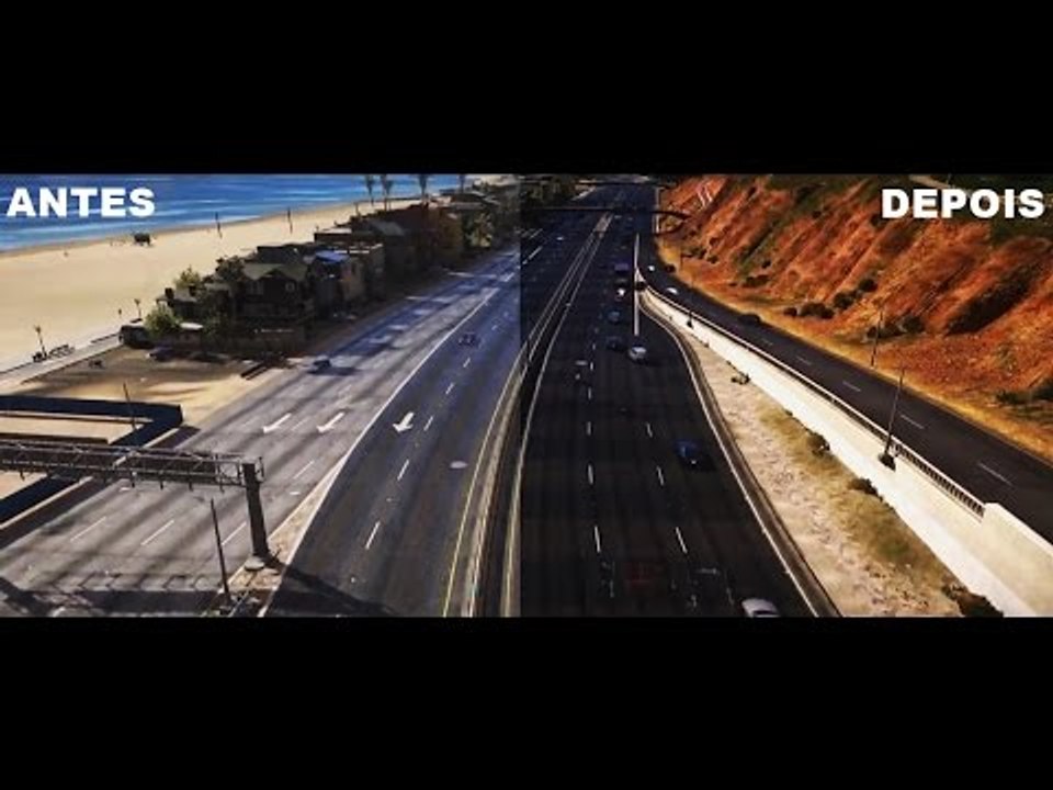 GTA 5: Remasterizado Vs GTA 5 (REDUX)