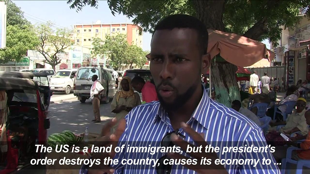 Somalis react to US travel ban which includes their country