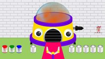 Colors for Children to Learn with Color Mixing Machine - Colours for Kids to Learn - Learning Videos