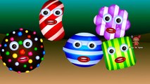 Finger Family 3D Rhymes | Finger Family Candy Crush 3D Nursery Rhymes for Children