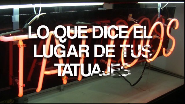 Lo que dice el lugar de tus tatuajes