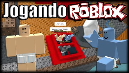 Jogando Roblox - Simulador de Travesseiros, Destruição e Harambes