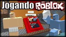 Jogando Roblox - Simulador de Travesseiros, Destruição e Harambes