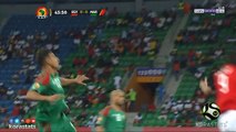 رقم - احمد حجازي مدافع منتخب مصر لم يرتكب سوي خطأ واحد خلال بطولة الامم في مباراة المغرب