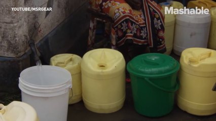 This simple device creates clean water for those who need it