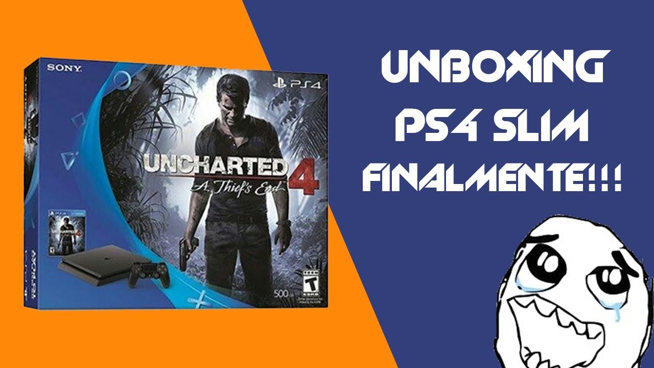 Unboxing PS4 Slim - Finalmente!!!