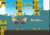 Видео прохождение игры Flappy Minion!Миньон учится летать на реактивном ранце