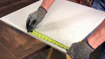 How to Cut Ceiling Tiles