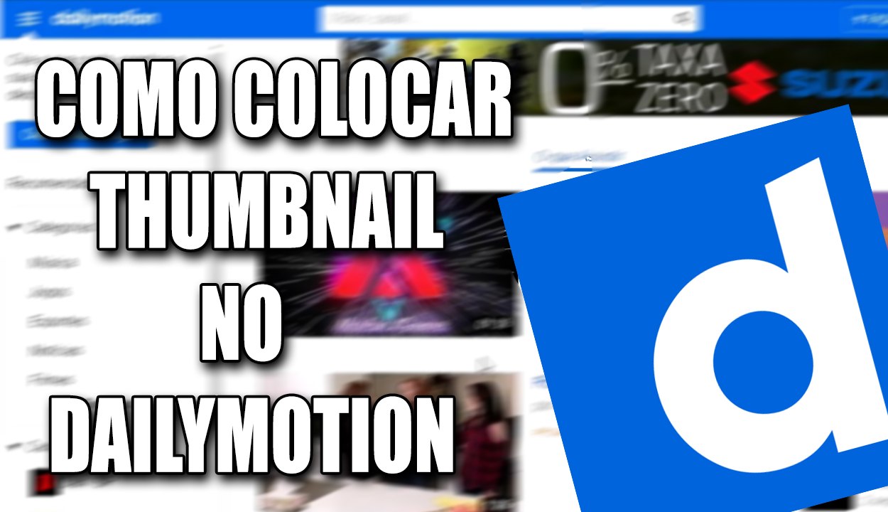 COMO COLOCAR THUMBNAIL NOS VÍDEOS
