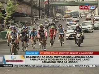 Panayam kay Atty. Antonio Oposa, Jr., spokesperson ng Bayanihan sa Daan Movement