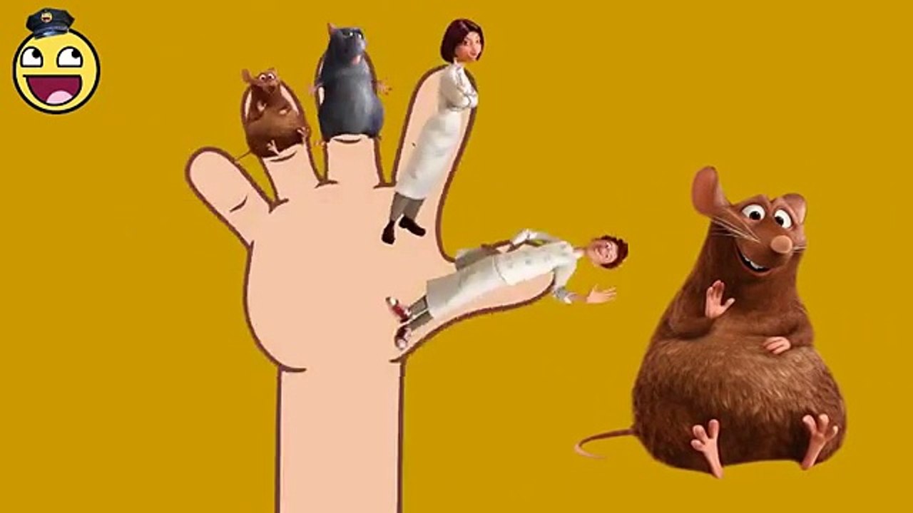 Kids Videos | Ratatouille 2D Finger Family | Rhymes 2016