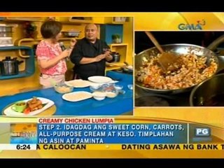 Kitchen Hirit: Creamy chicken lumpia | Unang Hirit