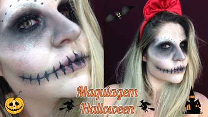 CAVEIRA HALLOWEEN - DIA DAS BRUXAS - FAMÍLIA DIY - MAQUIAGEM ARTISTICA